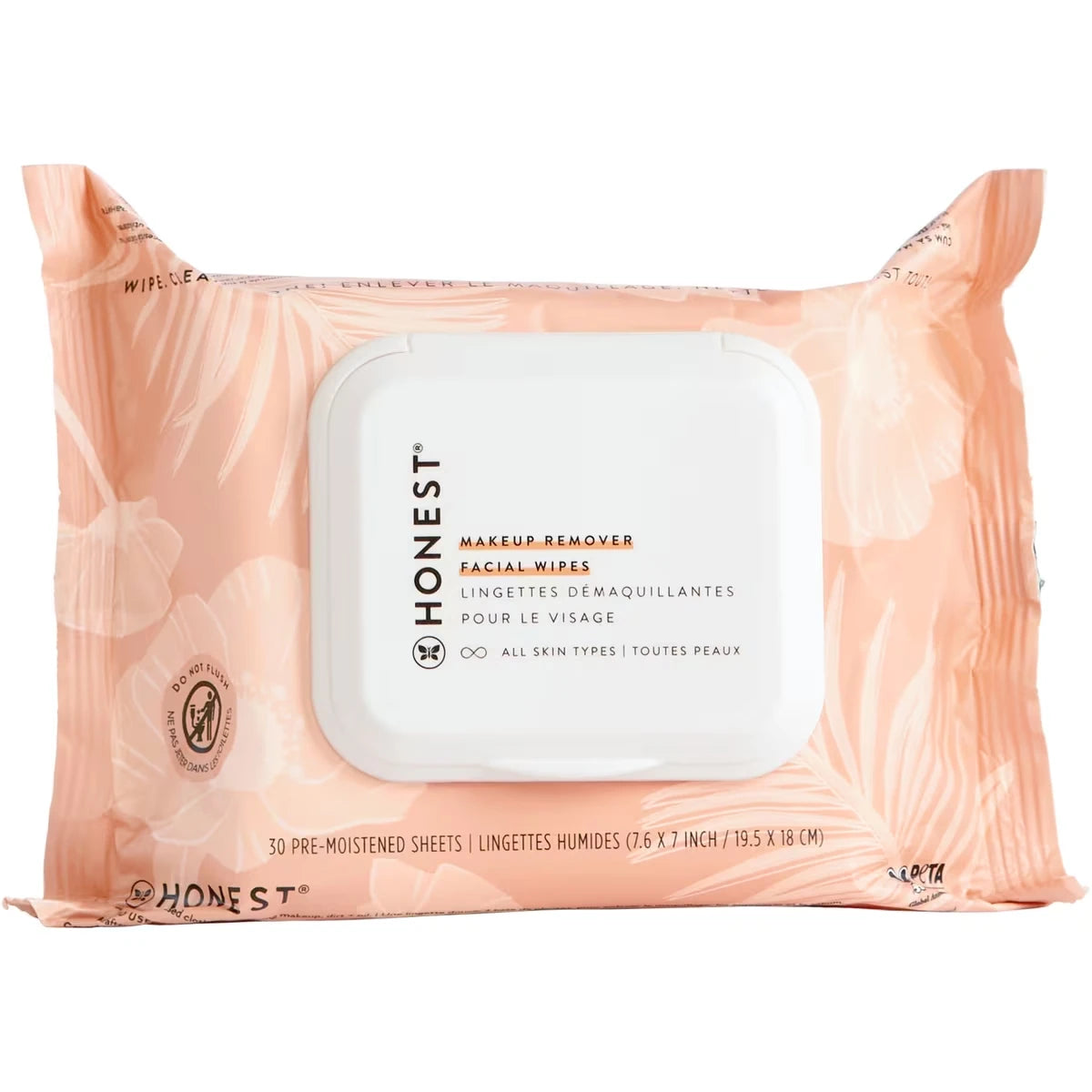 Limpiador Facial Desmaquillante Toallitas Honest Beauty