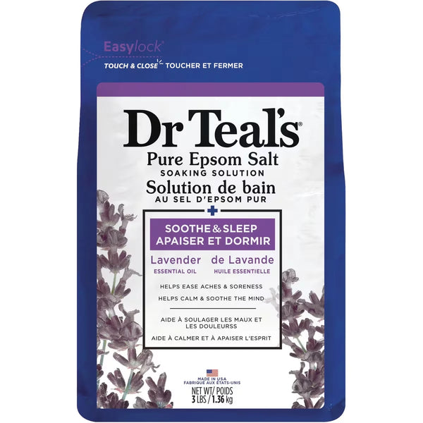 Solución de Baño con Sal de Epsom Pura Dr Teal's