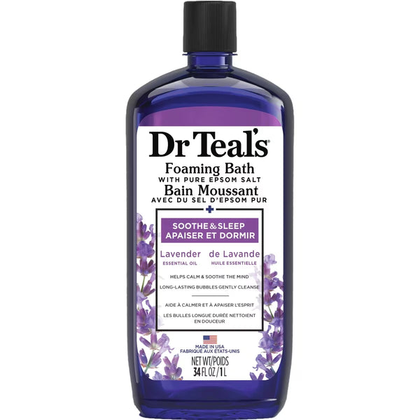 Baño de Burbujas con Sal de Epsom Pura Dr Teal's