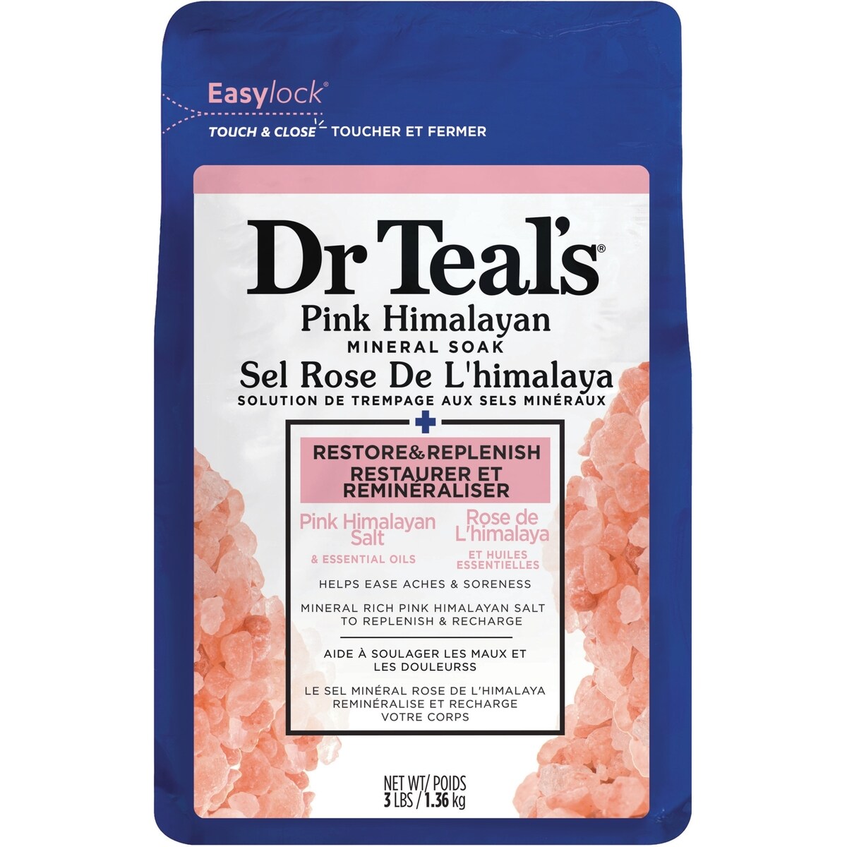 Sales de Baño Minerales Sal Rosada del Himalaya Dr Teal's