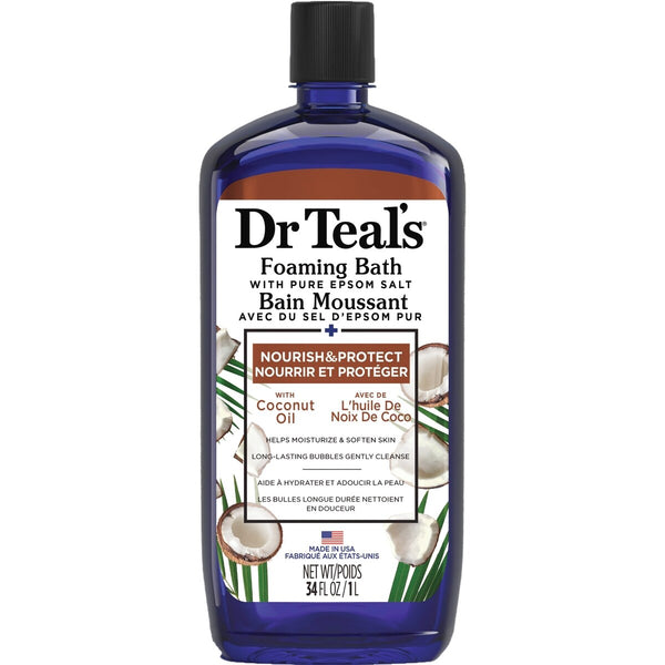 Baño de Burbujas con Sal de Epsom Pura Dr Teal's