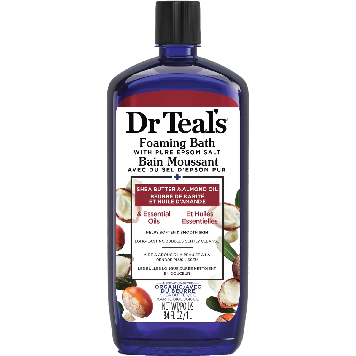 Baño de Burbujas con Sal de Epsom Pura Dr Teal's