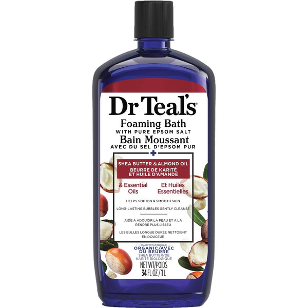 Baño de Burbujas con Sal de Epsom Pura Dr Teal's