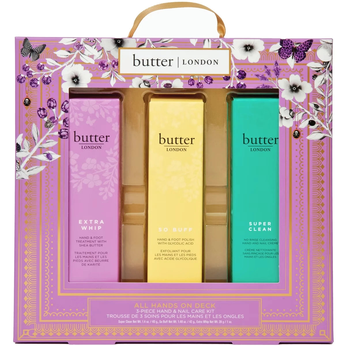 Set de Manos y Uñas 3 Piezas All Hands On Deck butter LONDON