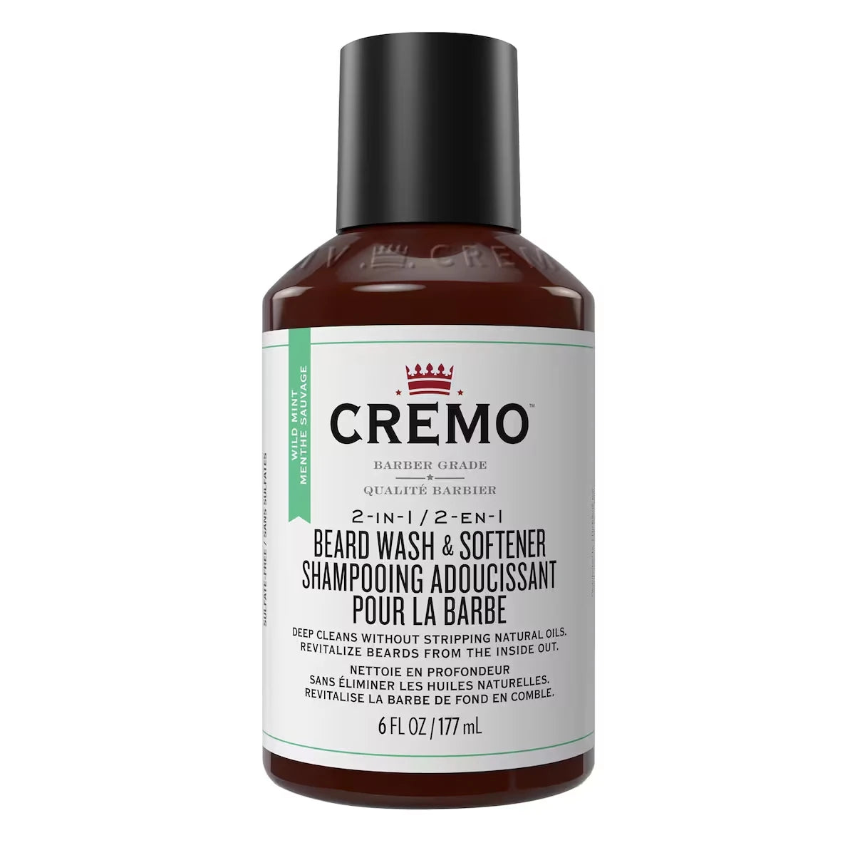 Limpiador y Suavizante de Barba 2 en 1 Menta Cremo