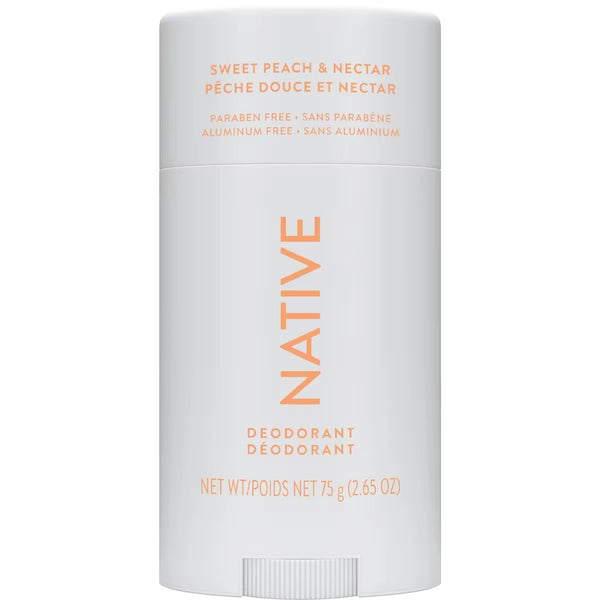 Desodorante Natural sin Aluminio Durazno Dulce y Néctar Native