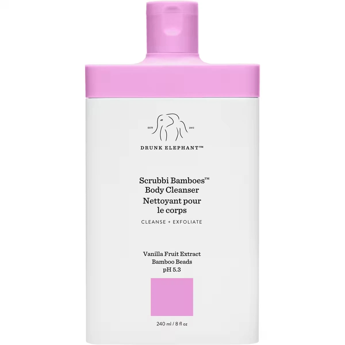Gel de Ducha Scrubbi BAMBOES™ Limpiador para el Cuerpo Drunk Elephant