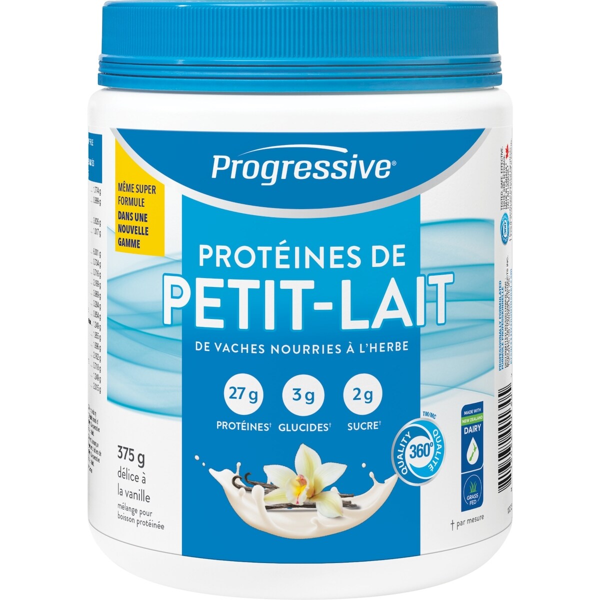 Proteína de Suero en Polvo Sabor Vainilla Progressive