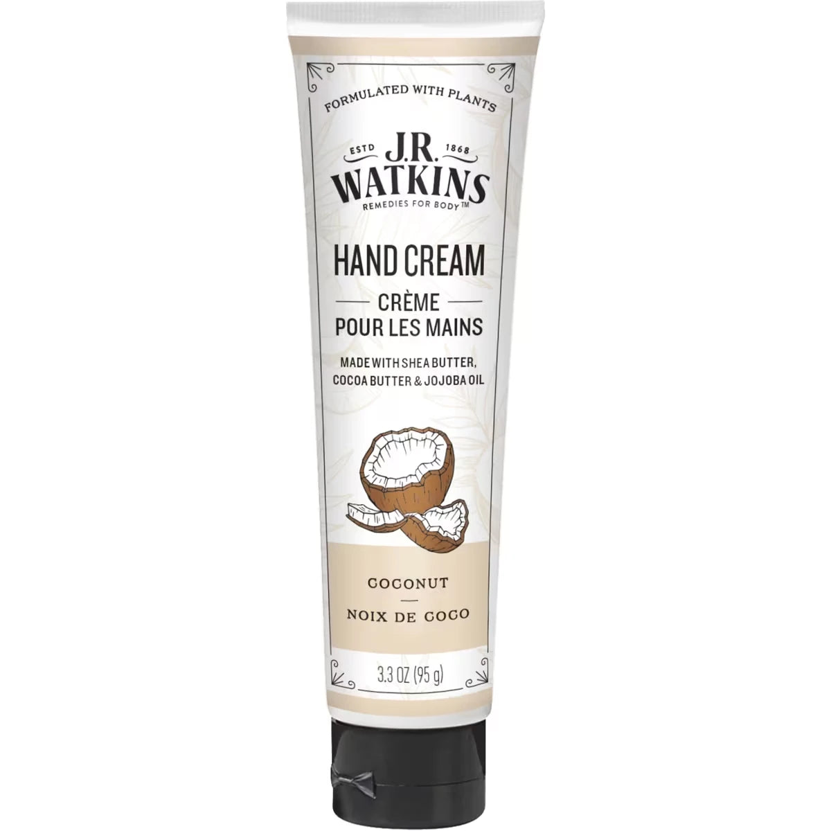 Crema para las Manos Leche de Coco y Miel J.R.Watkins