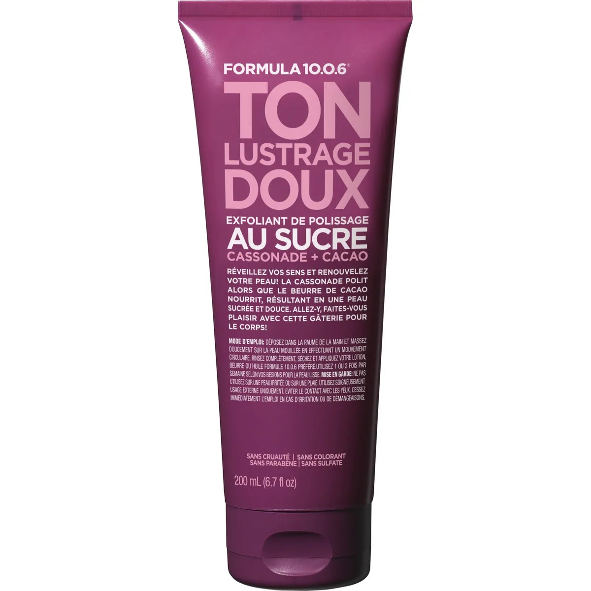 Exfoliante Facial Suave Formula 10.0.6