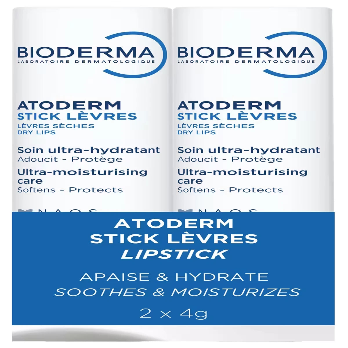 Labial Atoderm Duo Labios Stick Bioderma