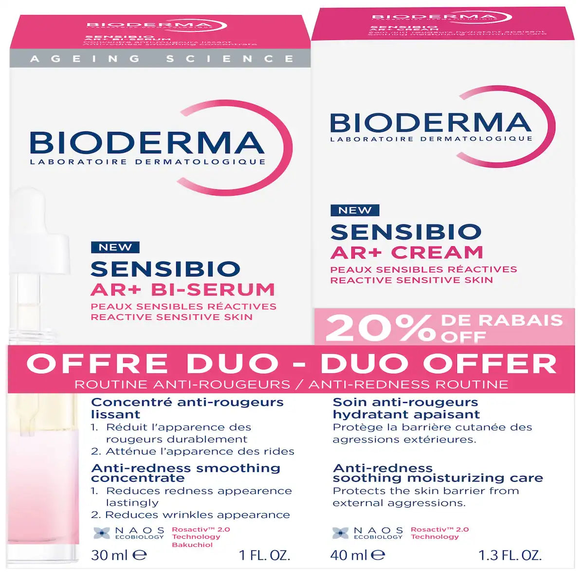 Duo Sensibio Ar Bioderma