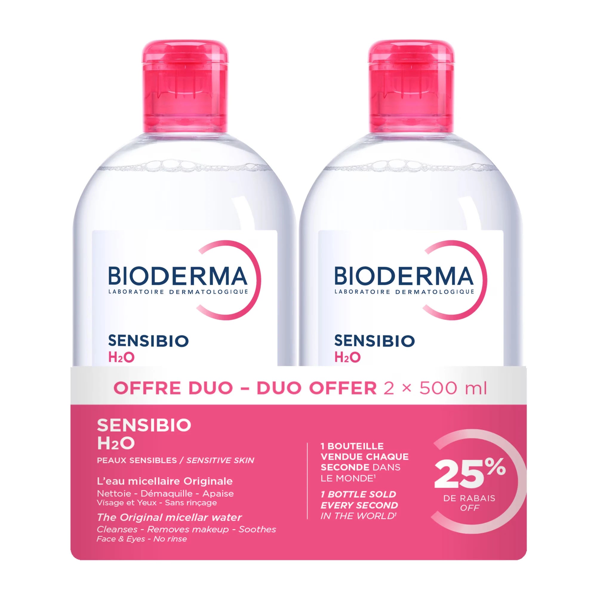 Duo Sensibio H2O 500Ml Bioderma