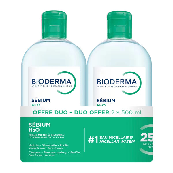 Duo Sébium H2O 500Ml Bioderma