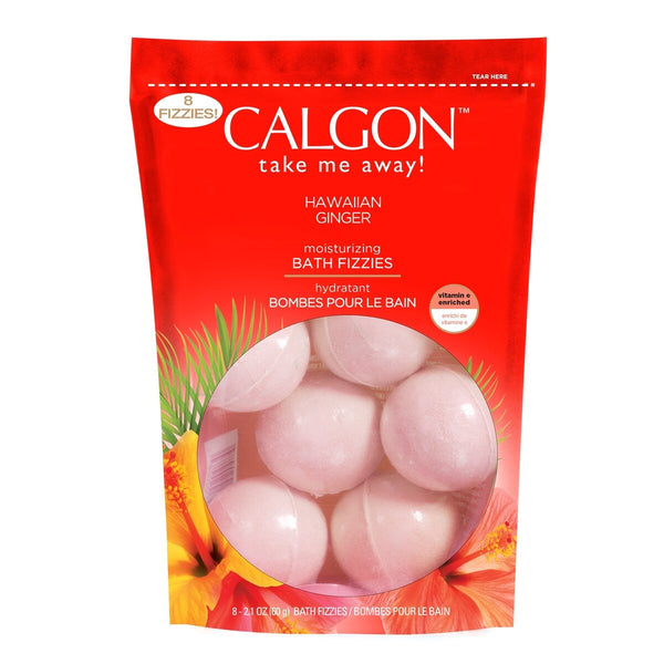 Bombas de Baño Hidratantes Jengibre Hawaiano Calgon