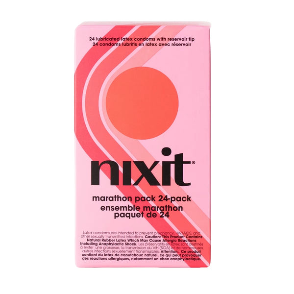 Condones de Látex Lubricados con Depósito nixit