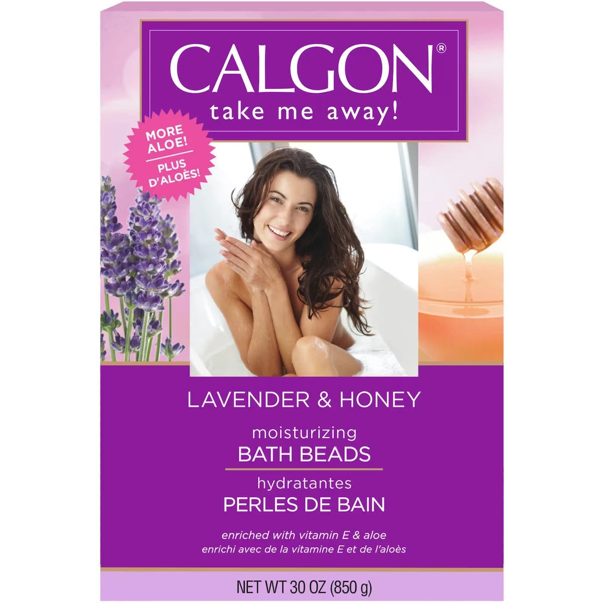 Perlas de Baño Plus Vainilla y Miel Calgon