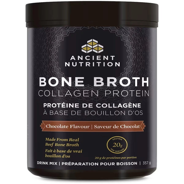 Proteína de Colágeno de Caldo de Huesos Chocolate Ancient Nutrition