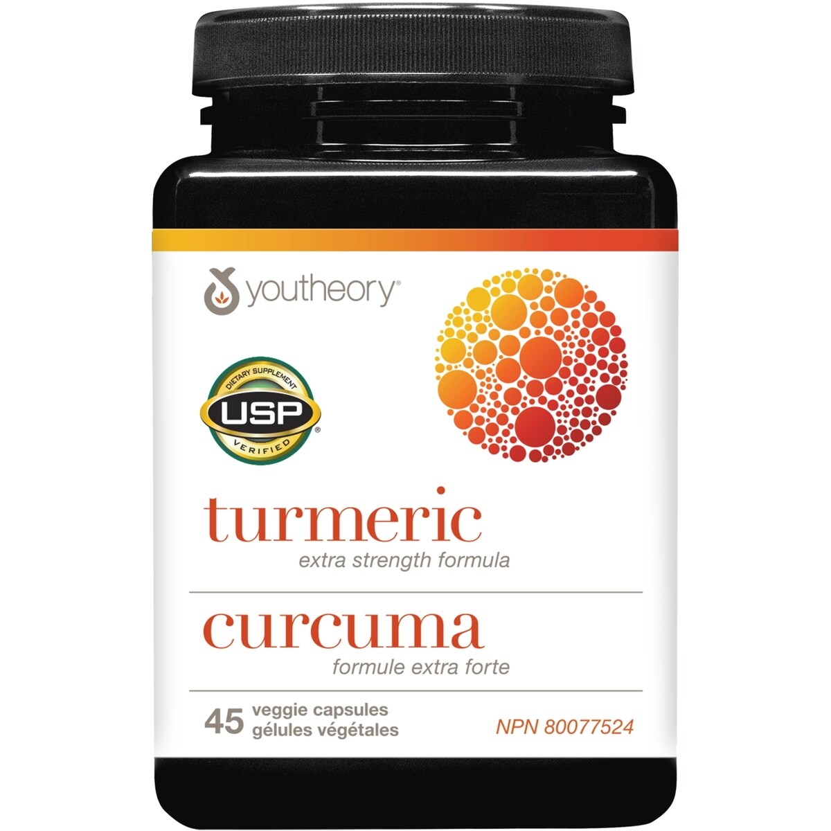 Suplemento Cúrcuma Fórmula Extra Fuerte Youtheory