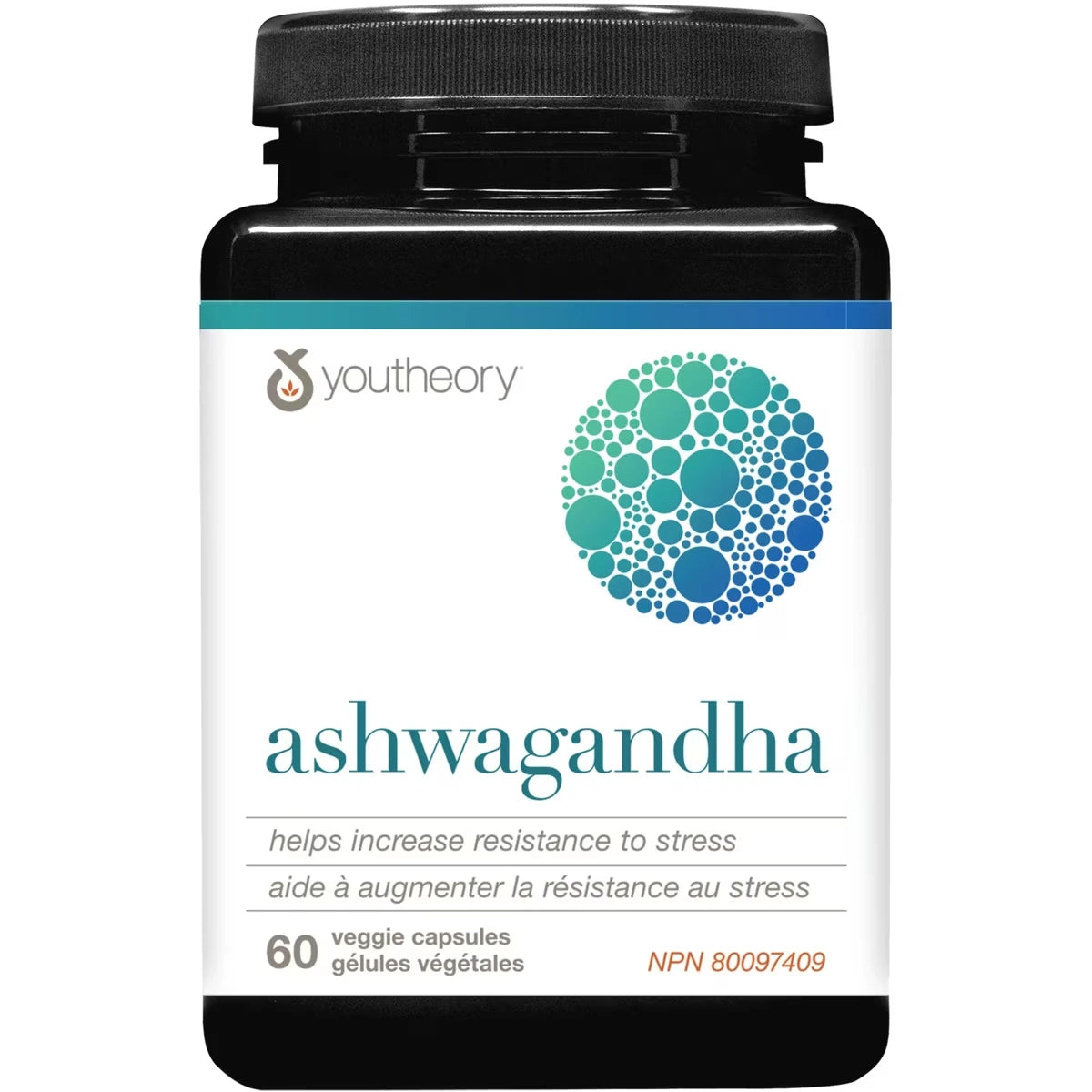 Suplemento de Ashwagandha Youtheory
