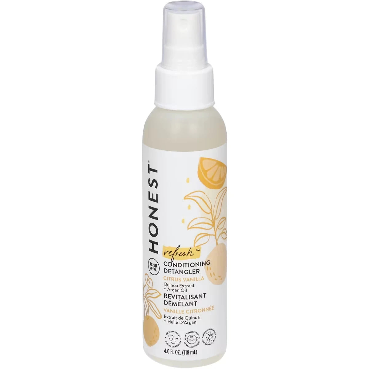 Acondicionador Desenredante Cítrico Vainilla Honest