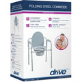 Silla Sanitaria Plegable de Acero Drive