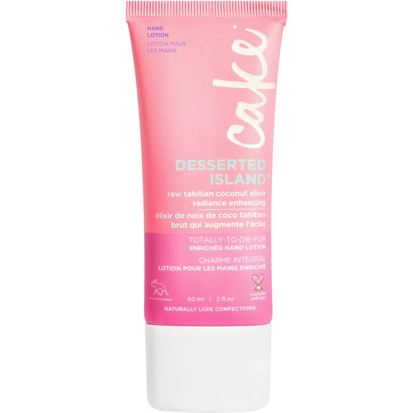 Crema de Manos Desserted Island® Loción para las Enrichie Cake Beauty