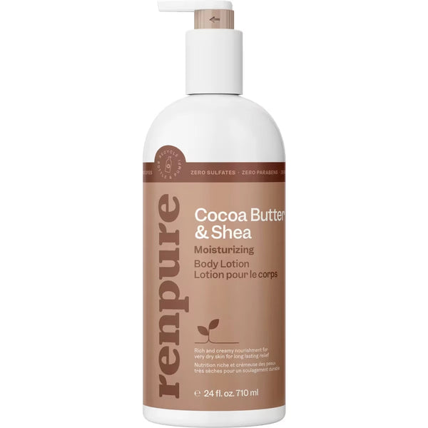 Hidratante Facial Manteca de Cacao & Shea Loción Humectante Renpure