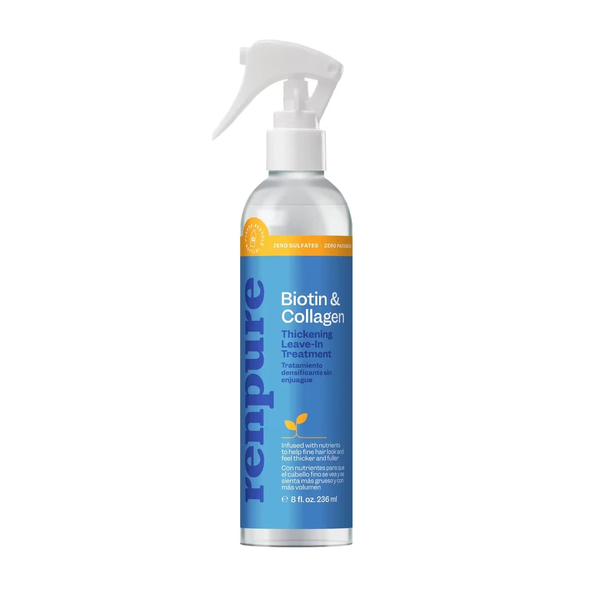 Acondicionador de Biotina y Colágeno 8 fl oz Renpure