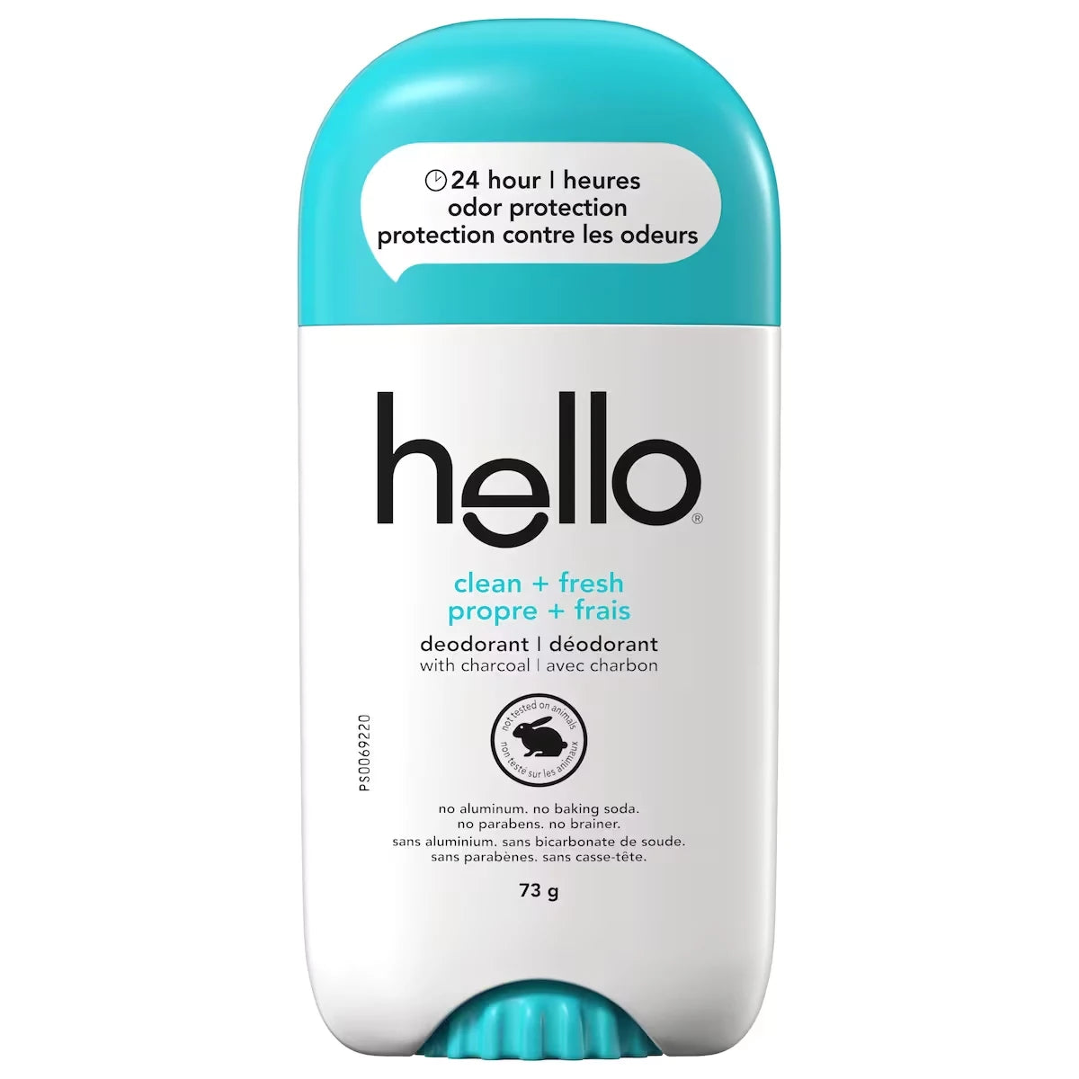 Desodorante Fresco con Carbón Activado 73 g Hello