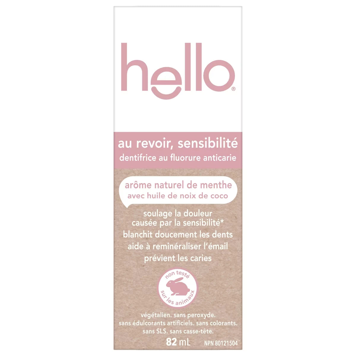 Pasta Dental para Dientes Sensibles Hello
