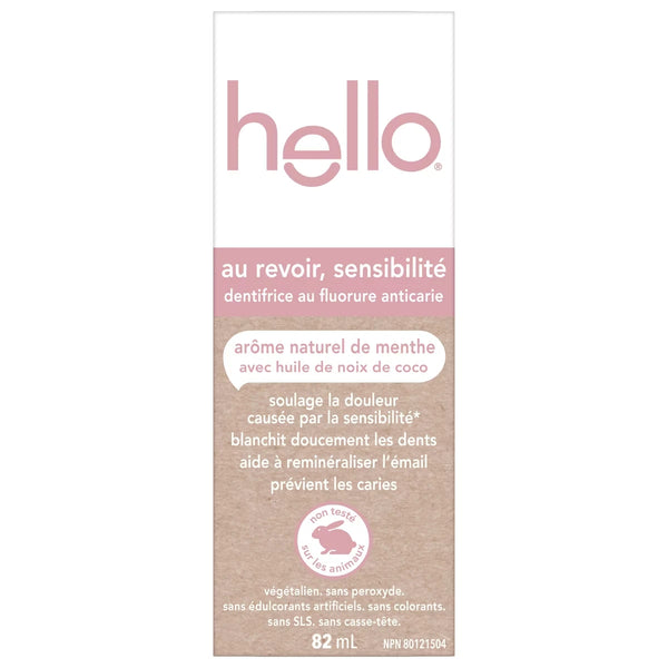 Pasta Dental para Dientes Sensibles Hello
