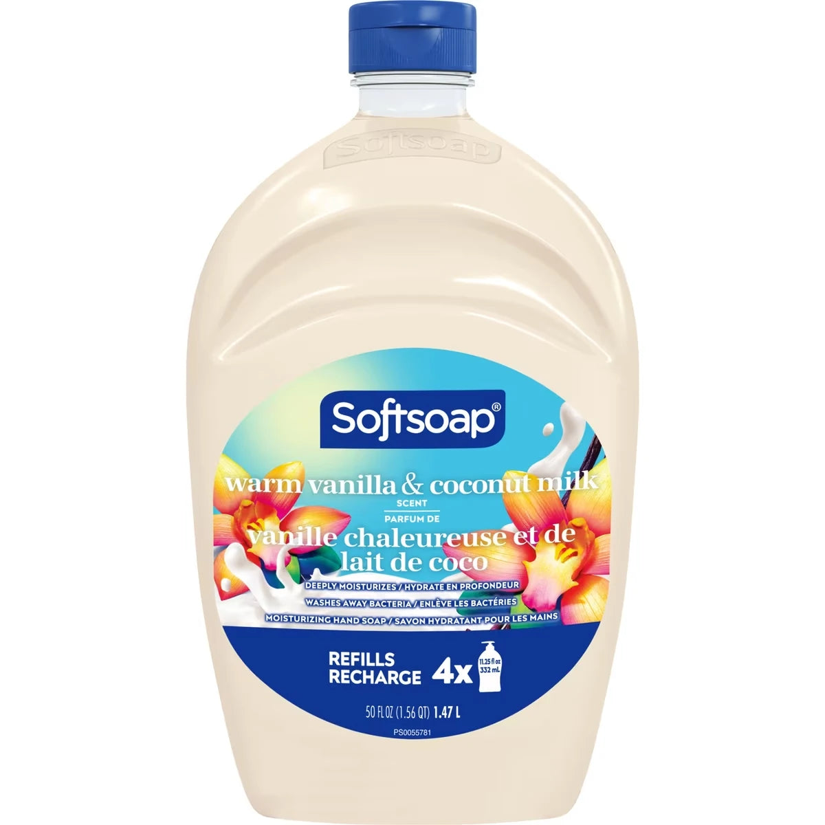Jabón Líquido para las Manos Warm Vainilla & Coco Milk 1.47 L Softsoap