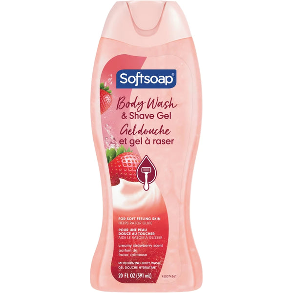Gel de Ducha Gel de Baño Hidratante para el Cuerpo Frutilla Softsoap