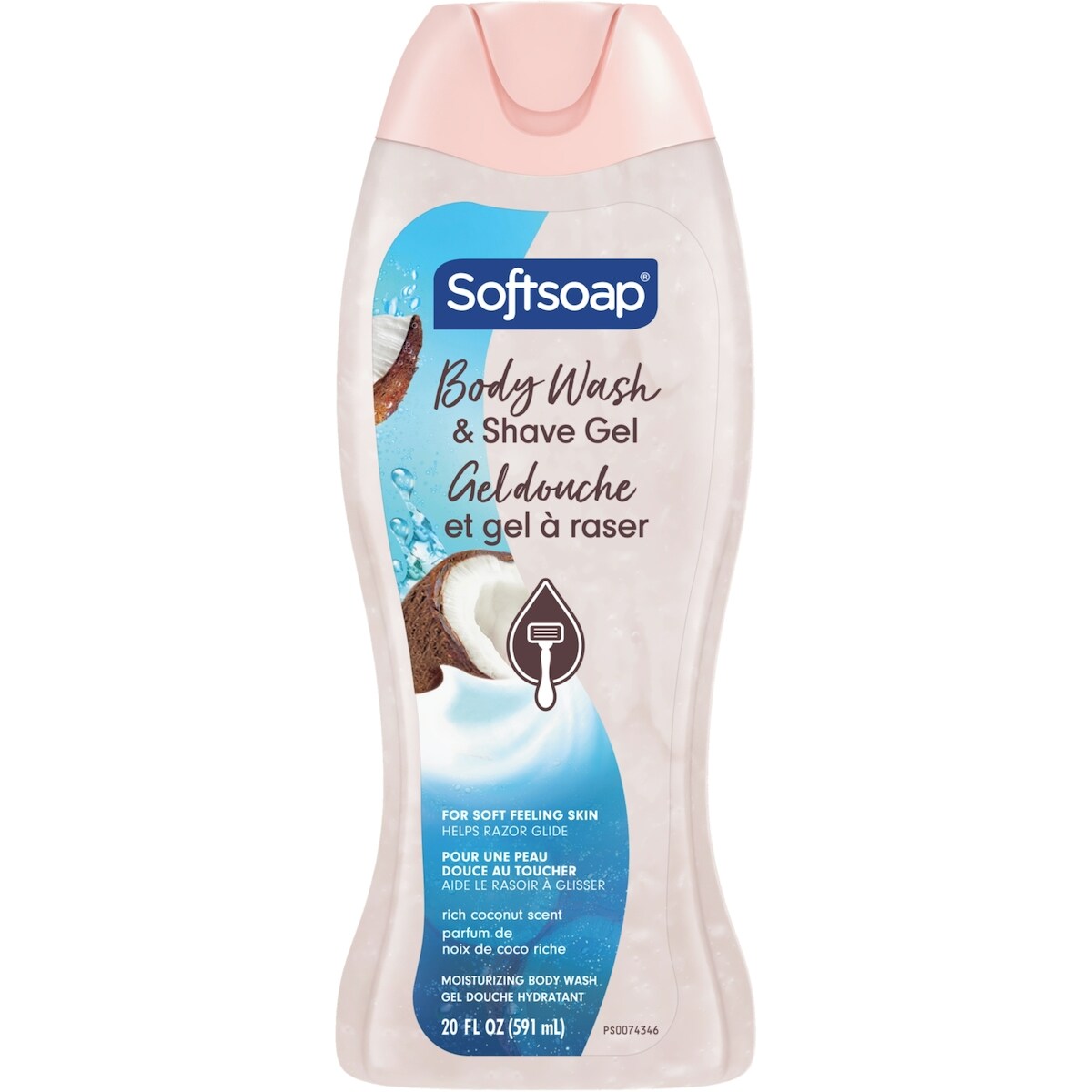 Gel de Baño Hidratante de Coco Softsoap