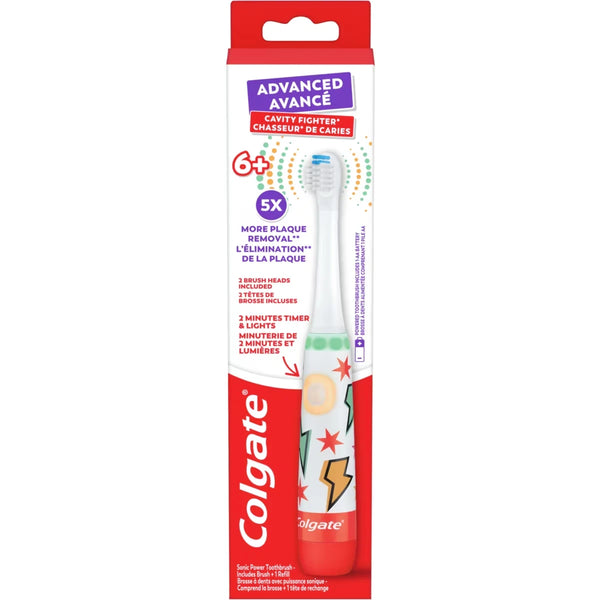 Cepillo de Dientes a Pilas para Niños Cavity Fighter Colgate