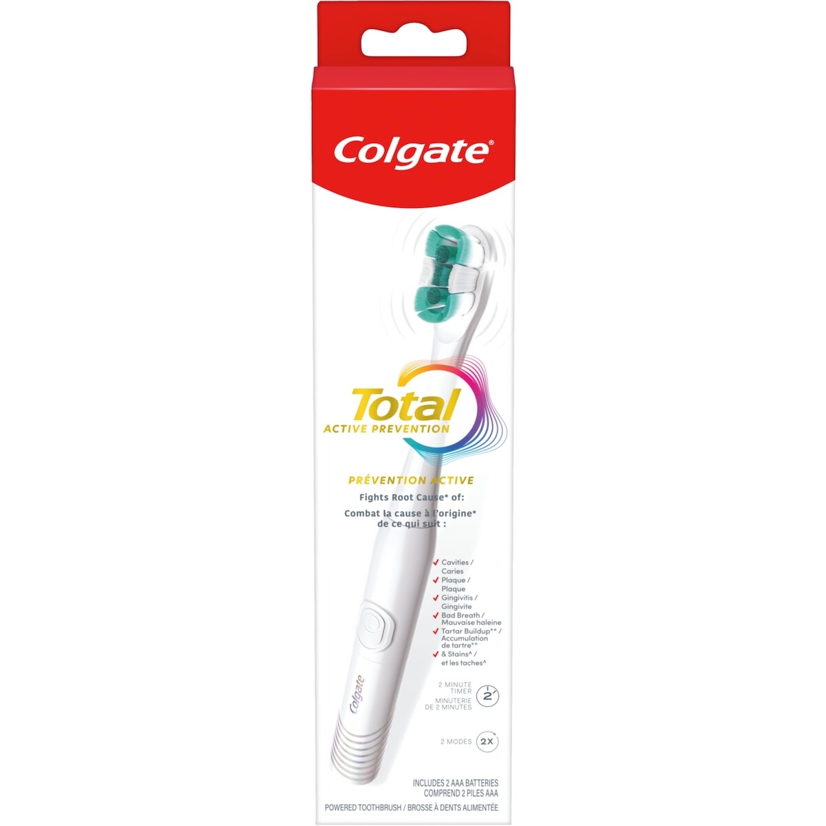 Cepillo de Dientes a Pilas Total Blanco Colgate