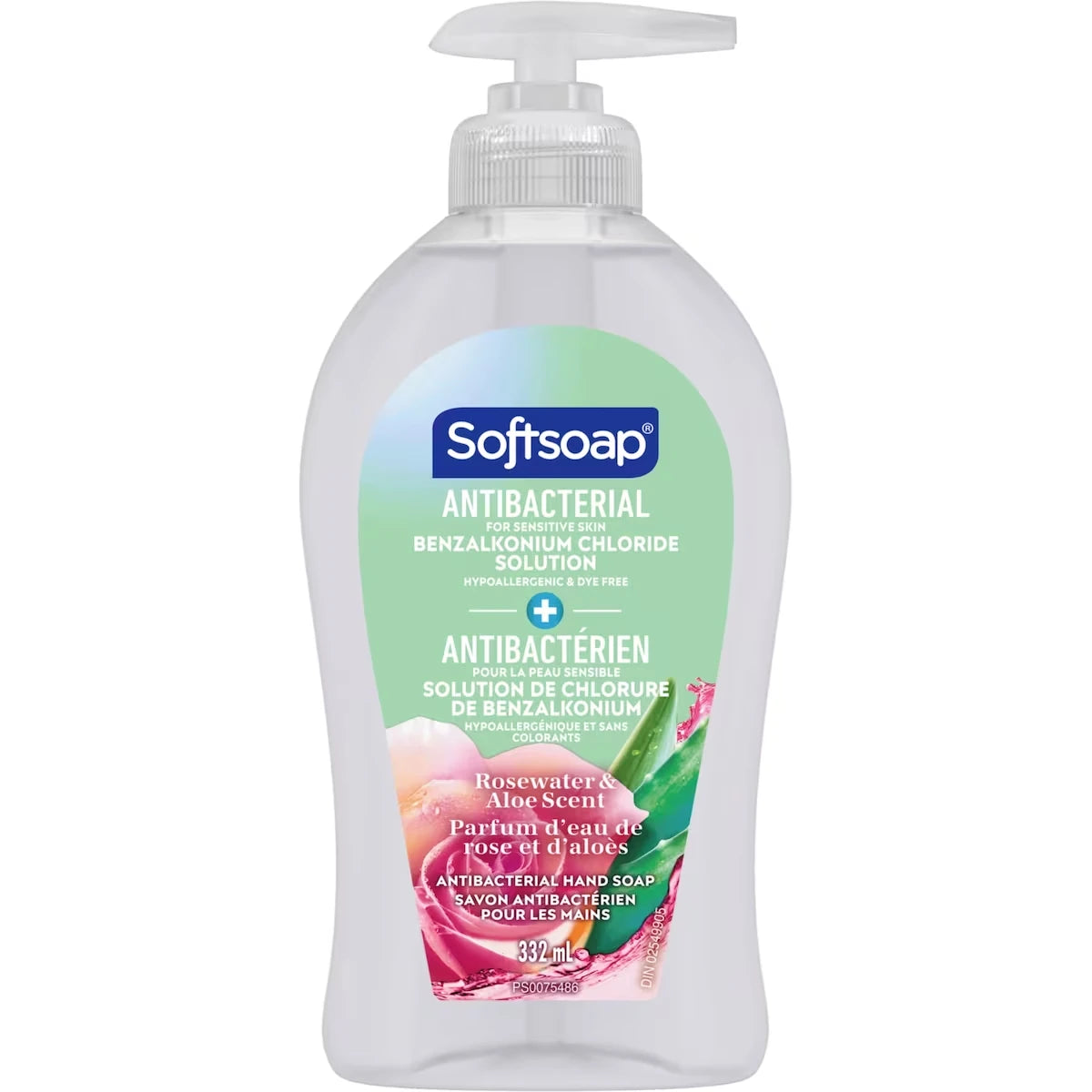 Jabón Líquido Antibacterial para Manos Sensibles Softsoap