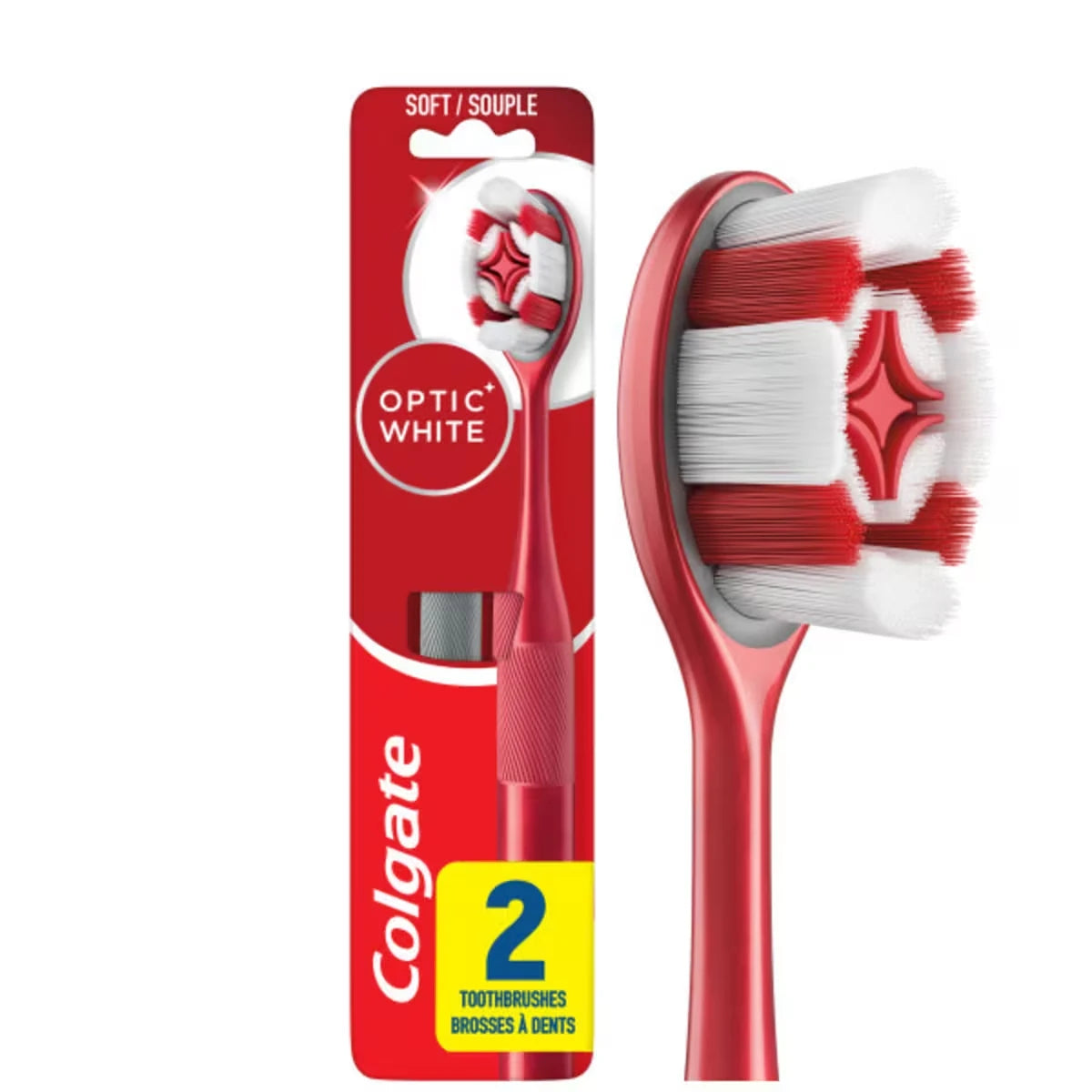 Cepillo de Dientes Suave Optic White para Adultos Colgate