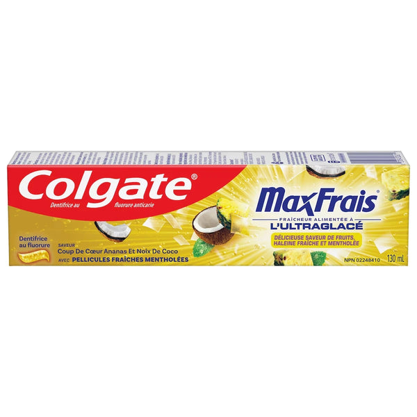 Pasta Dental con Flúor MaxFresh Coup de Cœur Piña y Coco Colgate