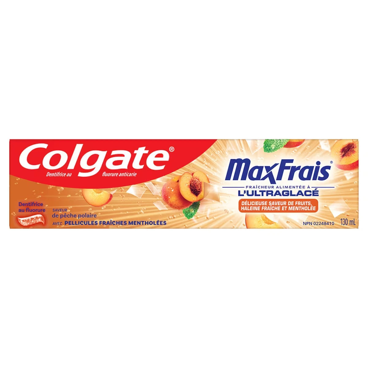 Pasta Dental con Flúor MaxFresh Durazno Polar Colgate