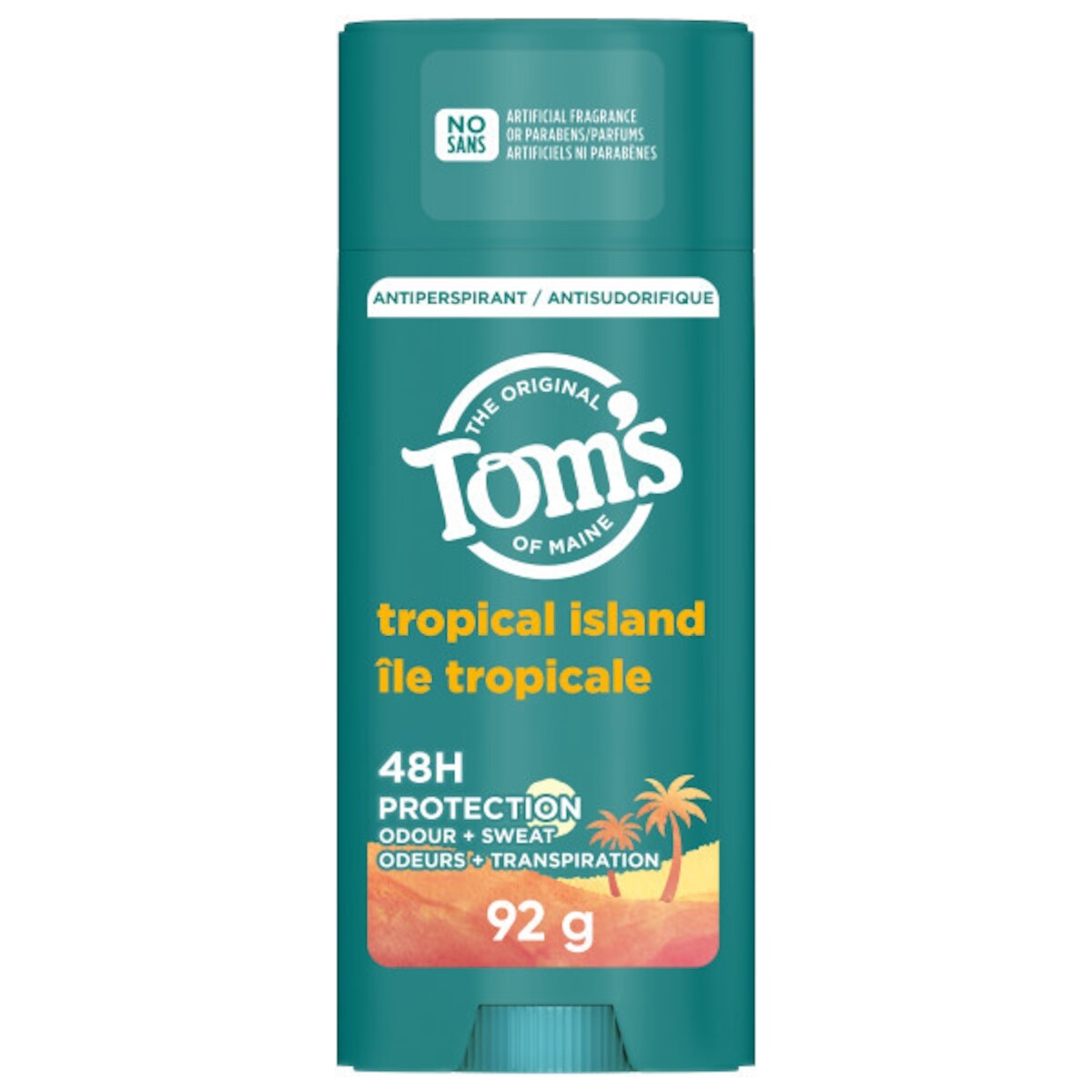 Antitranspirante Isla Tropical para Hombre y Mujer Tom's of Maine