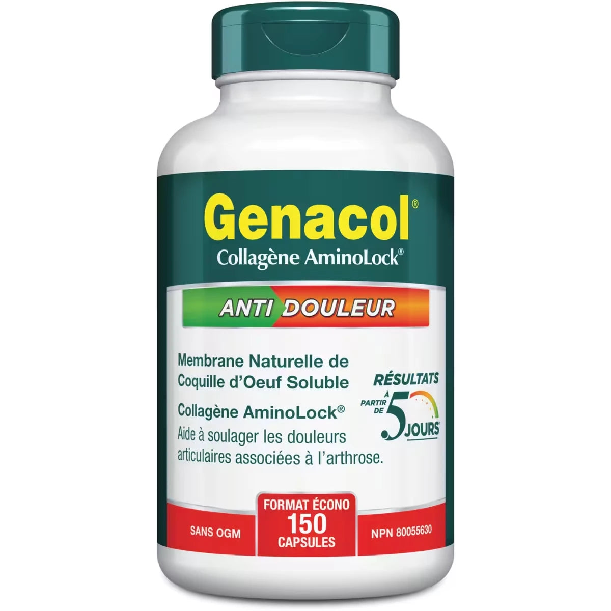 Colágeno AminoLock con Membrana de Cáscara de Huevo Genacol