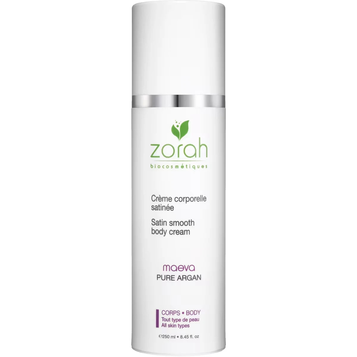 Crema Corporal Satinada Maeva con Aceite de Argán Zorah