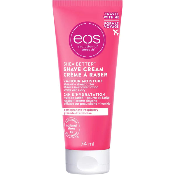 Crema de Afeitar Shea Better Granada y Frambuesa EOS