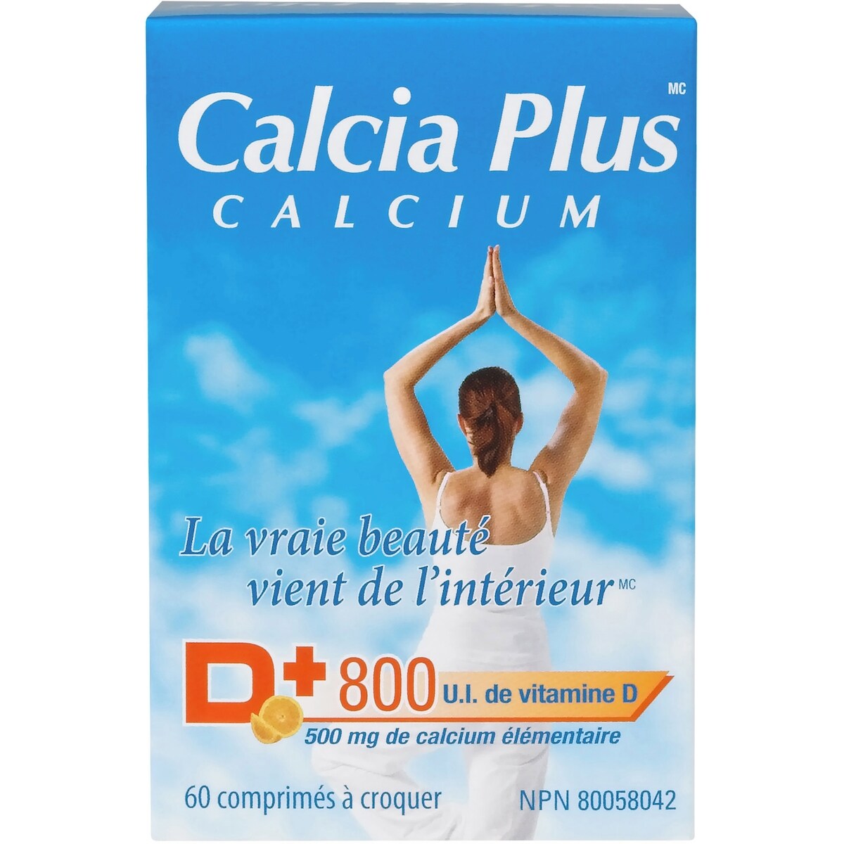 Calcio Plus D+800 Naranja Calcia