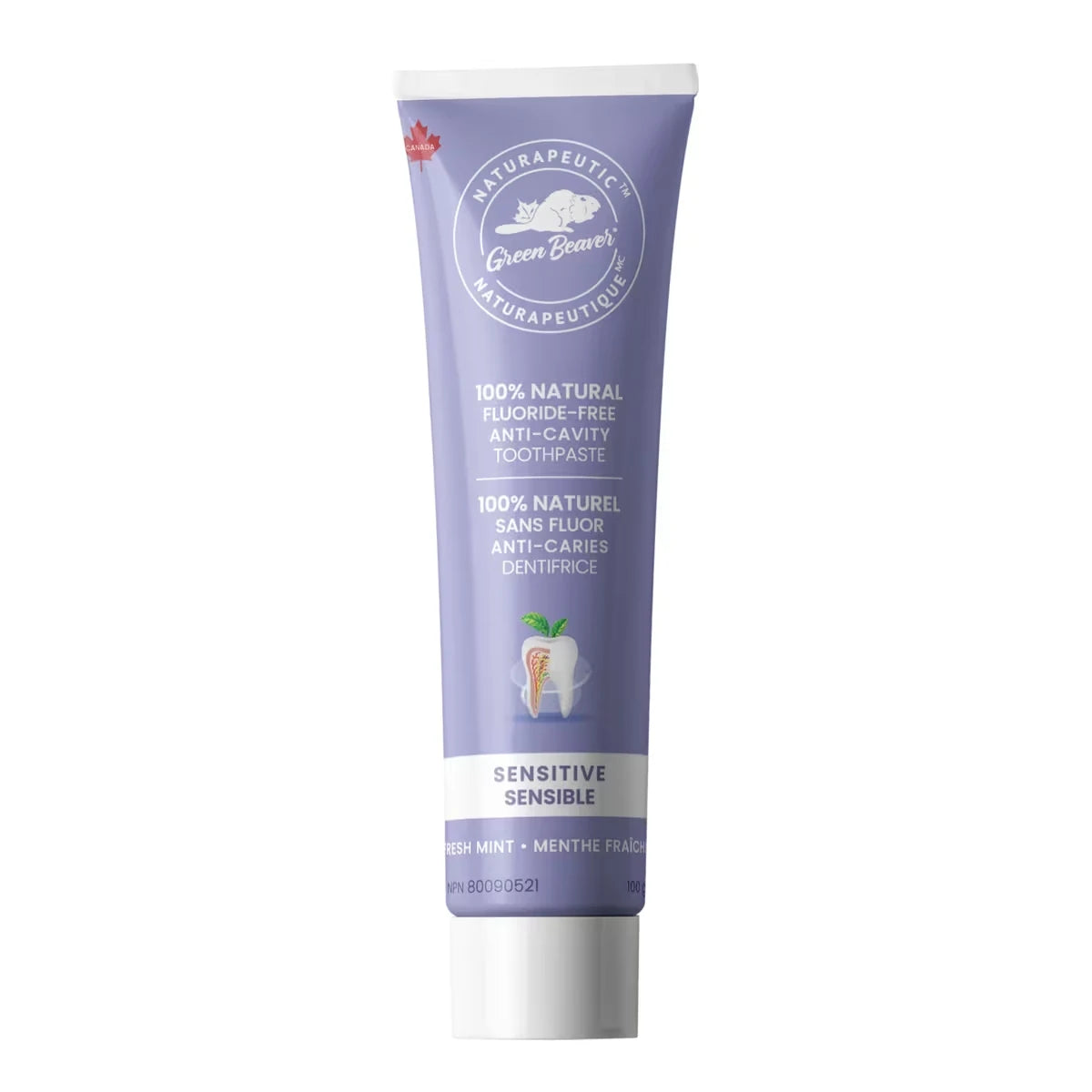 Pasta Dental Naturapeutique Sensible-menta fresca Green Beaver