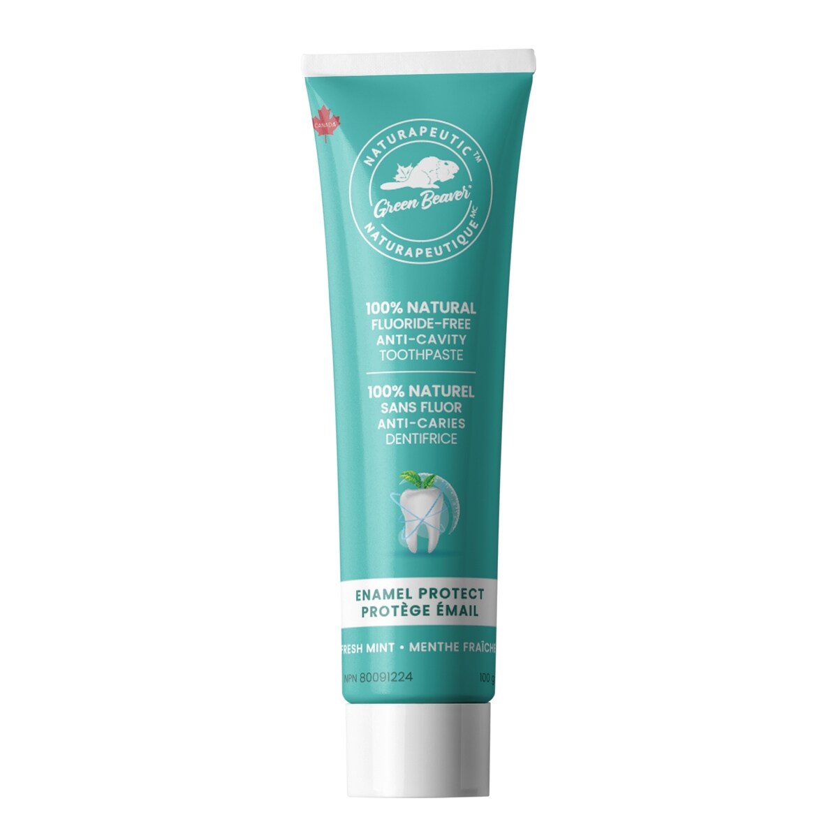 Pasta Dental Naturapéutica Esmalte Menta Fresca Green Beaver