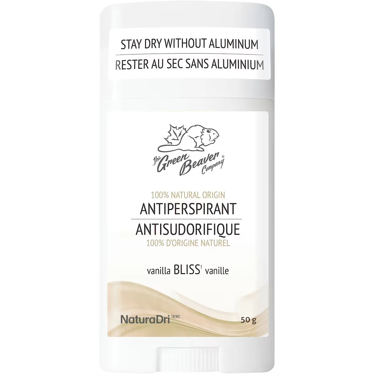 Antitranspirante 100% Natural sin Aluminio Bliss Green Beaver