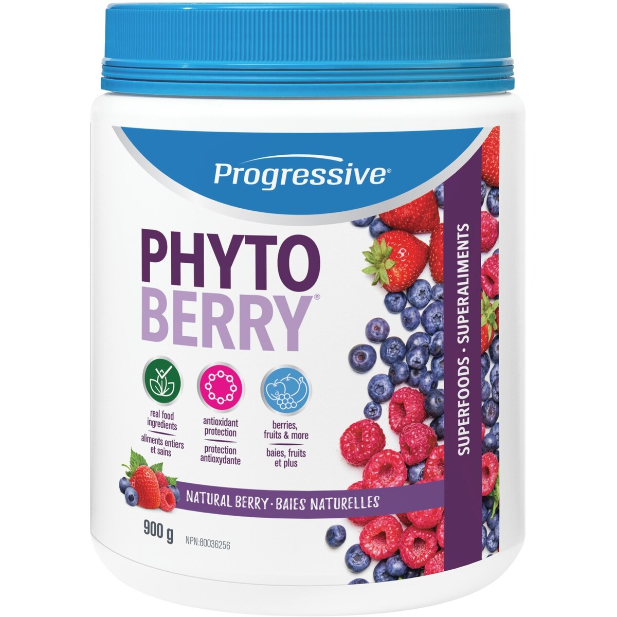Suplemento de Bayas Naturales PhytoBerry Progressive